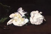 Edouard Manet Branch of White Peonies and Shears